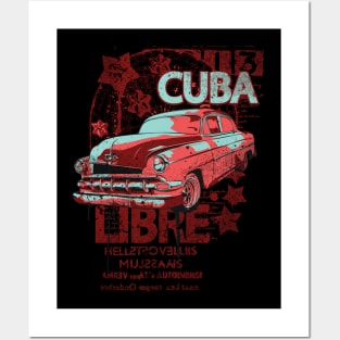 Cuba libre vintage Posters and Art